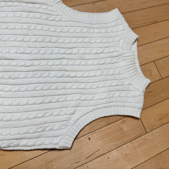 NORDSTROM BP Mock Neck Preppy Sweater Knit Vest Size Small - Picture 4 of 8